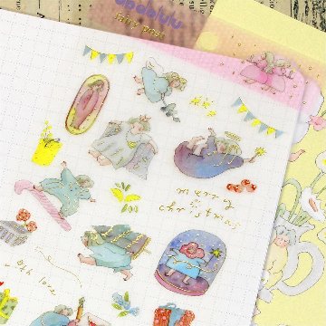クリスマス　フロストシール　dodolulu（fairy post）の画像