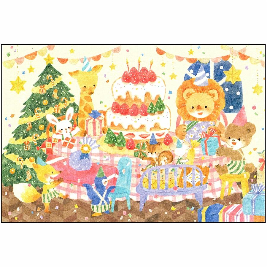 なかうち わか　ポストカード（クリスマス）の画像