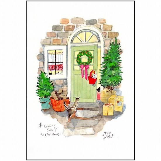 三好貴子 ポストカード（もうじきクリスマス）の画像