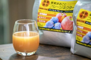 【非常食・保存食】果実まるごとフルーツネクター　サンプル品の画像