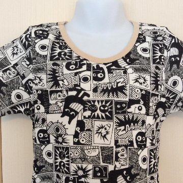 Romper - Comic Pattern - Standard Type の画像