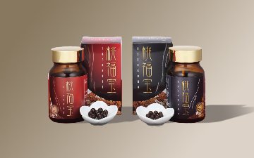  桃福宝　赤珠・黒珠　6セット一括購入の画像