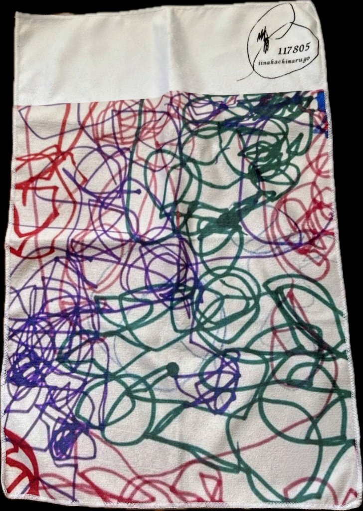 彩りの糸タオルの画像