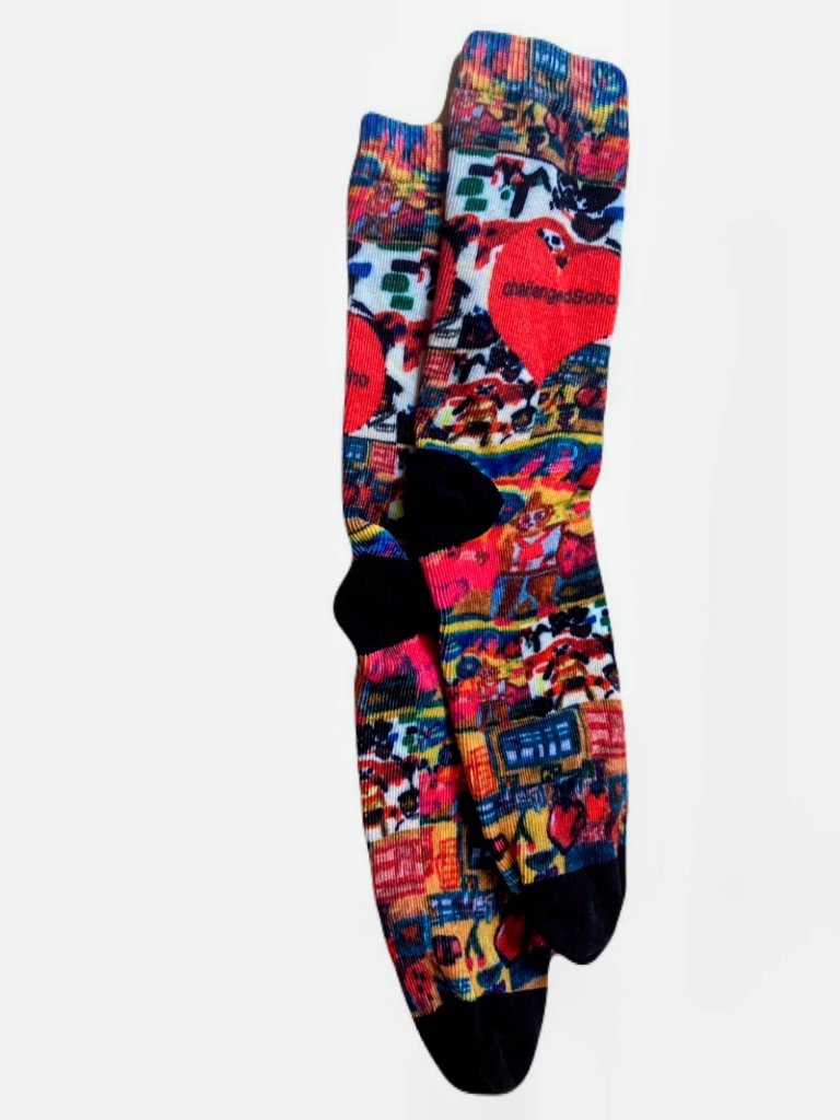 生彩のきらめき靴下の画像