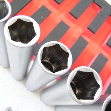超ディープソケットセット　超ロングソケット　差込角９．５の画像