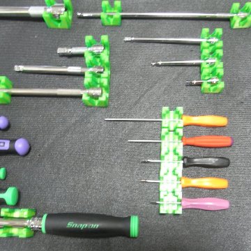 ユニブロック　ユニバーサルツールホルダー　グリーンの画像