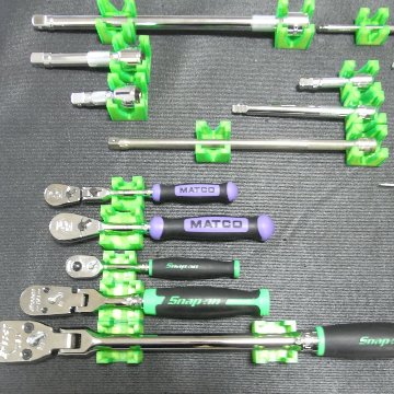 ユニブロック　ユニバーサルツールホルダー　グリーンの画像