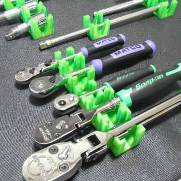 ユニブロック　ユニバーサルツールホルダー　グリーンの画像