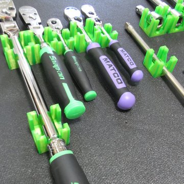 ユニブロック　ユニバーサルツールホルダー　グリーンの画像
