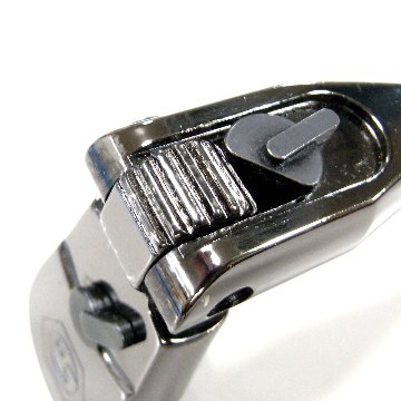 マトコツール　首振りラチェットハンドル　ブラックニッケル　ブルーグリップの画像