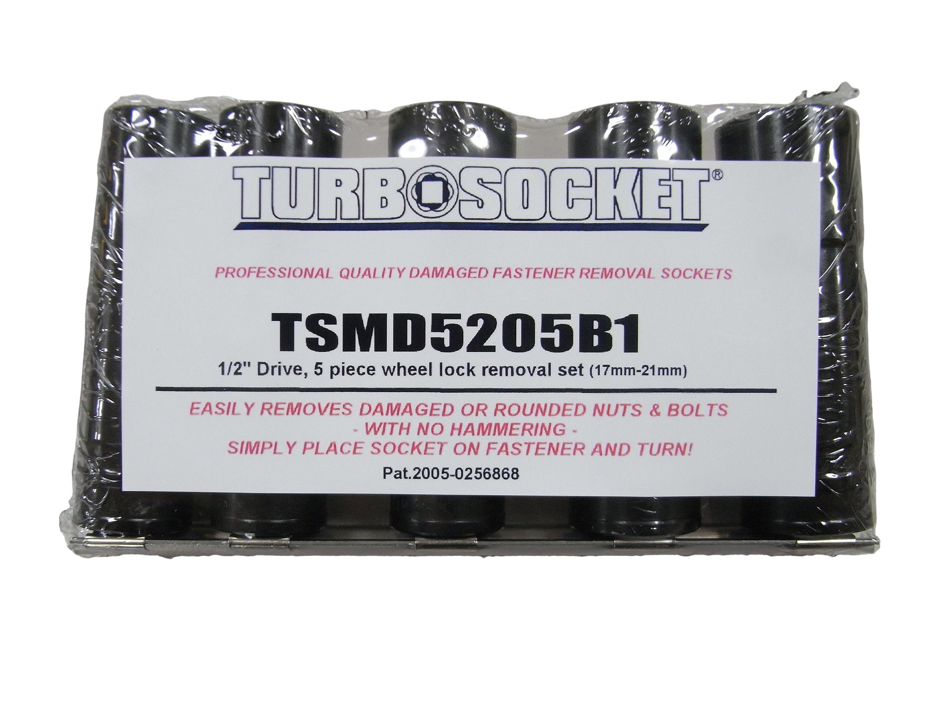 ターボソケット　シン・ウォール　１７mm~２１mm　５ピースセットの画像
