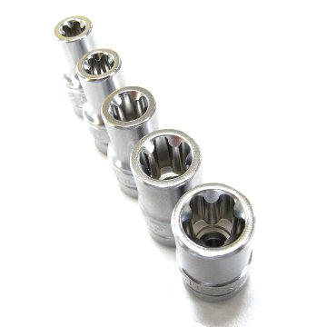 Ｅ型トルクスプラスソケット　メストルクスソケット　ＥＰＲ５ポイント　ＴＯＲＸ－ＰＬＵＳソケット　差込角６．３５の画像
