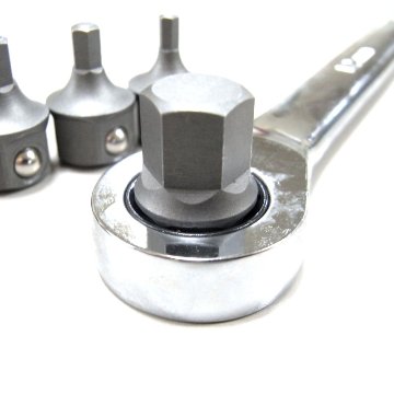 レンチ用ヘックスビットアダプター　スタビーヘックスビットセットの画像