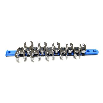 クローフットレンチセット　差込角９．５　メトリックサイズ　１０ピースセットの画像