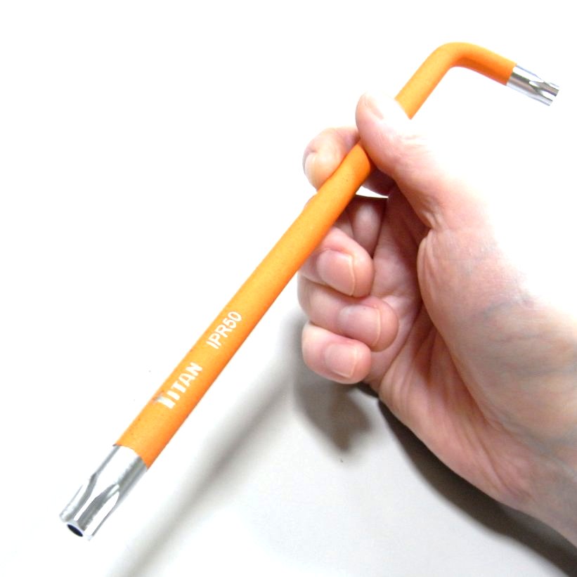 Ｌ型トルクスプラス（５角穴付き）レンチセットの画像
