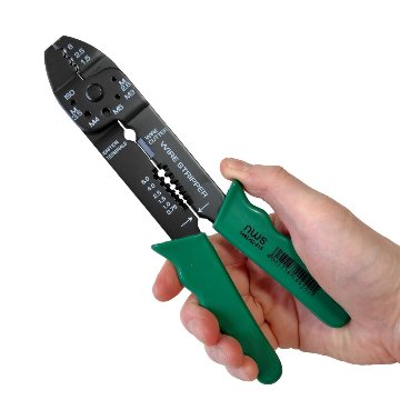 接続端子用圧着ペンチ　圧着プライヤー　クリンパーの画像