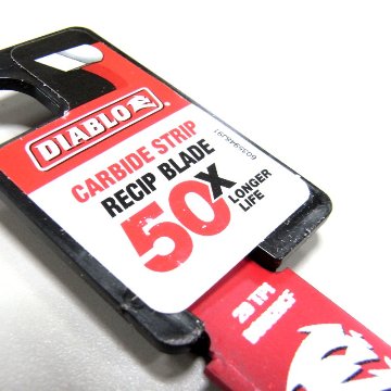 レシプロソーブレードDIABLO　カーバイドチップソー　20TPIの画像