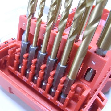 ミルウォーキーツール　ドリルビットセット　RED-HELIXの画像