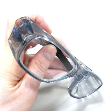 セーフティグラス　拡大フルレンズ　老眼鏡　安全メガネの画像