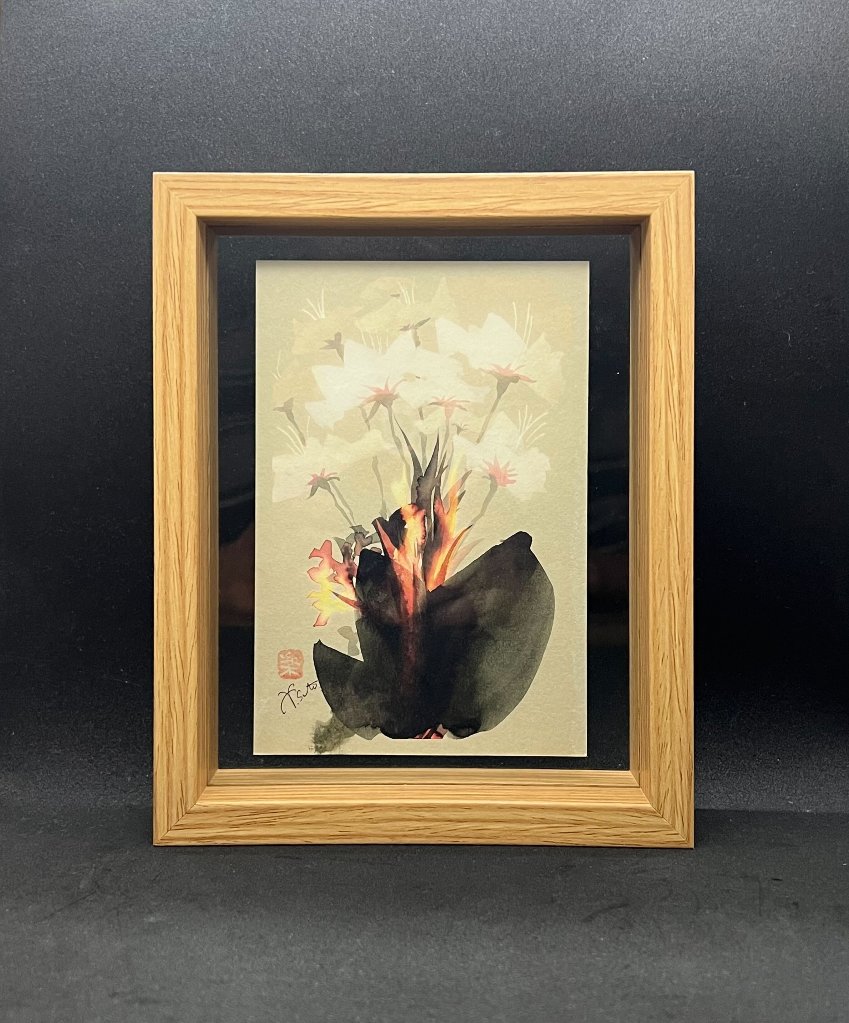 墨花火 作例原画の画像