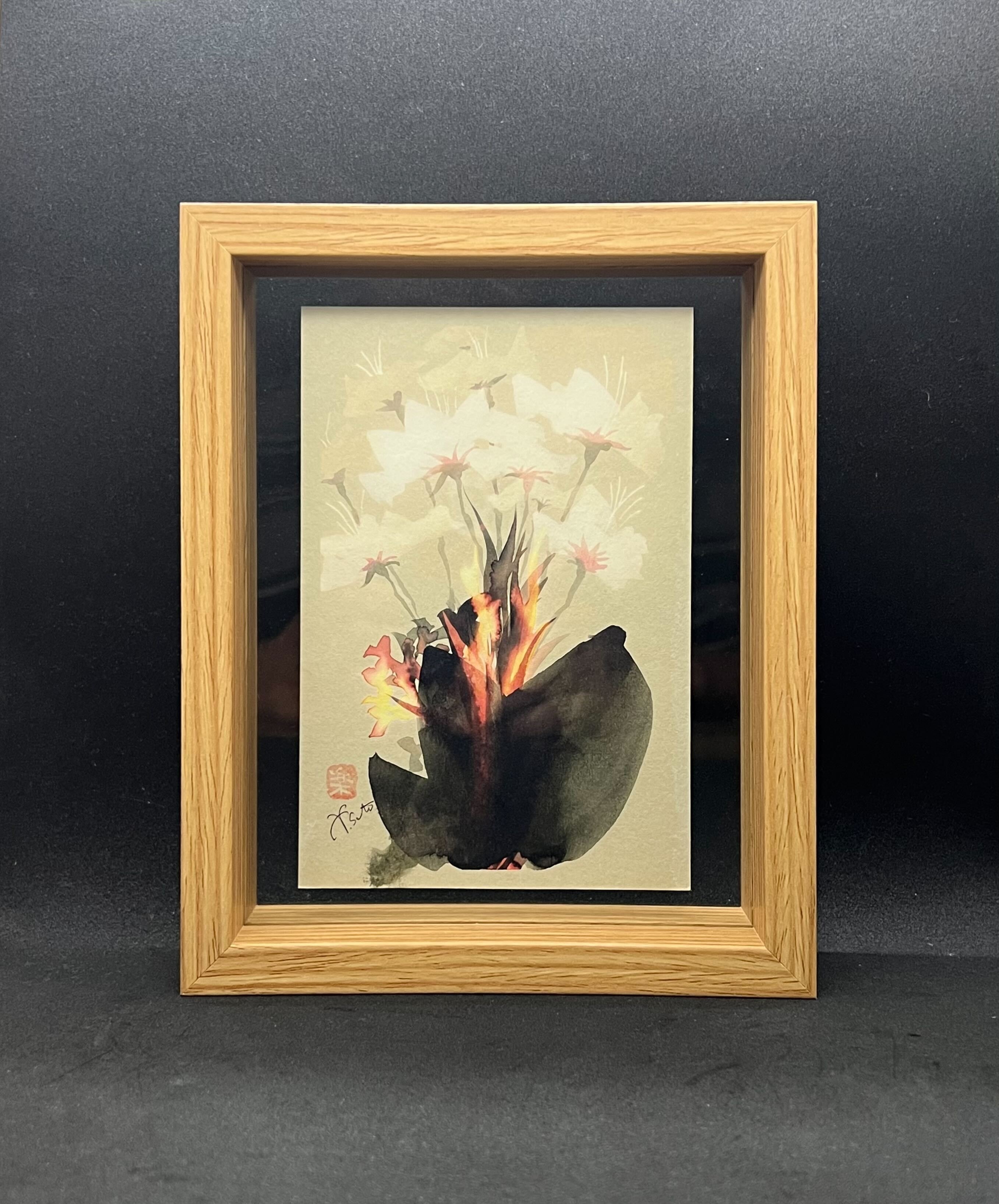 墨花火 作例原画の画像