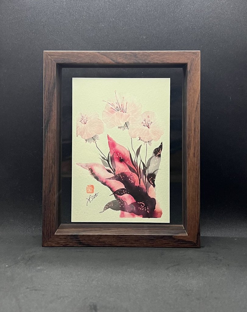 墨花火 作例原画の画像