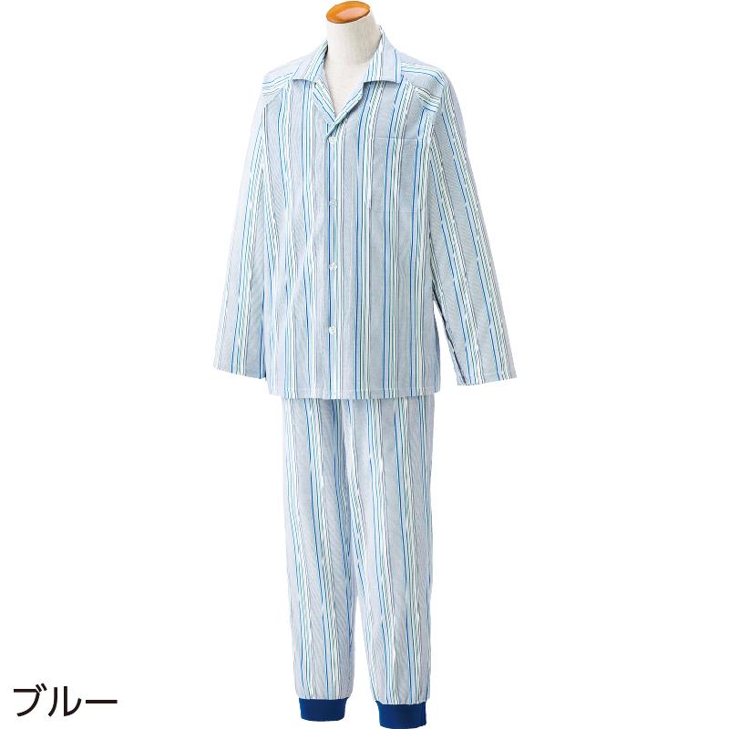 【紳士】ワンタッチテープ+フルオープン パジャマの画像