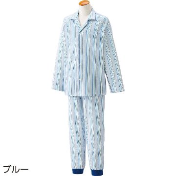 【紳士】ワンタッチテープ+フルオープン パジャマの画像