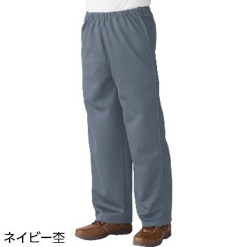 【紳士】脇全開ファスナーパンツ　スウェット素材の画像