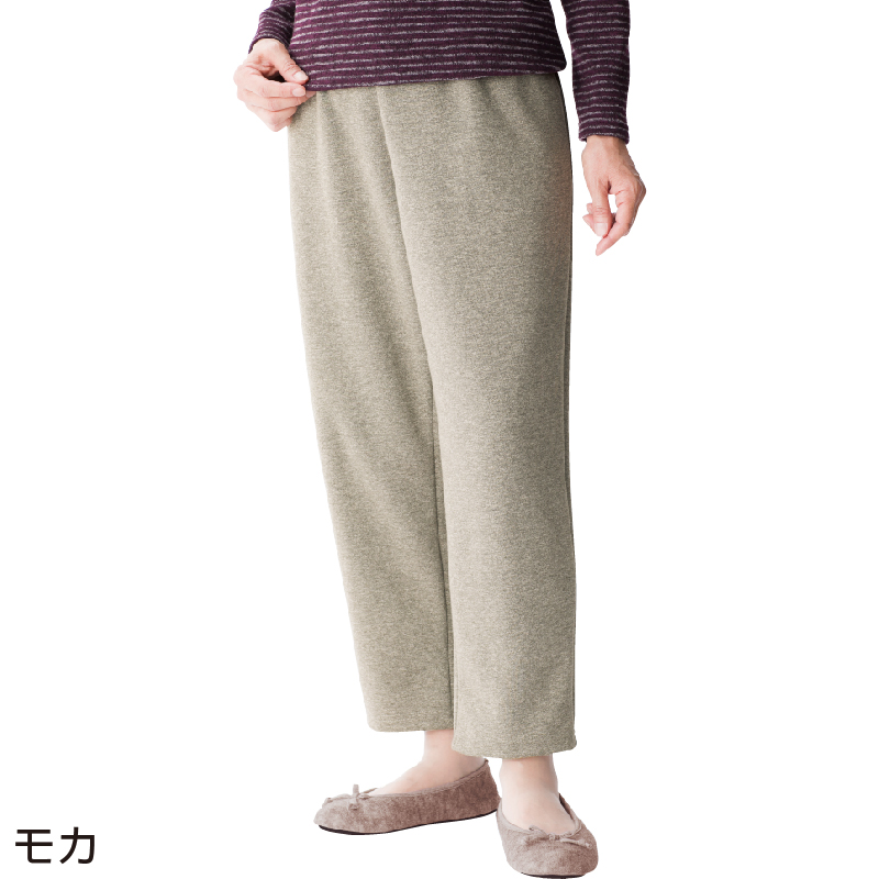 【婦人】おしりスルッとニットパンツの画像