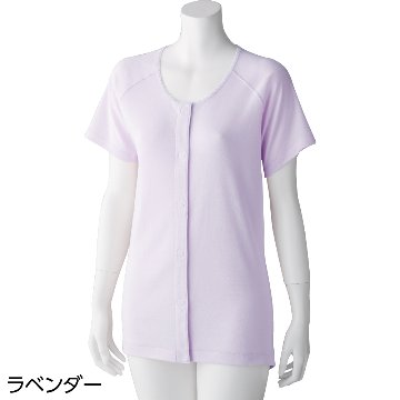 3分袖ワンタッチシャツ【2枚組】の画像