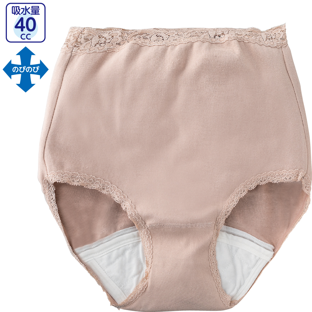 【婦人】安心快適ショーツ（2枚組）吸水量40ccの画像