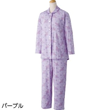【婦人】ワンタッチのびのびストレッチパジャマの画像