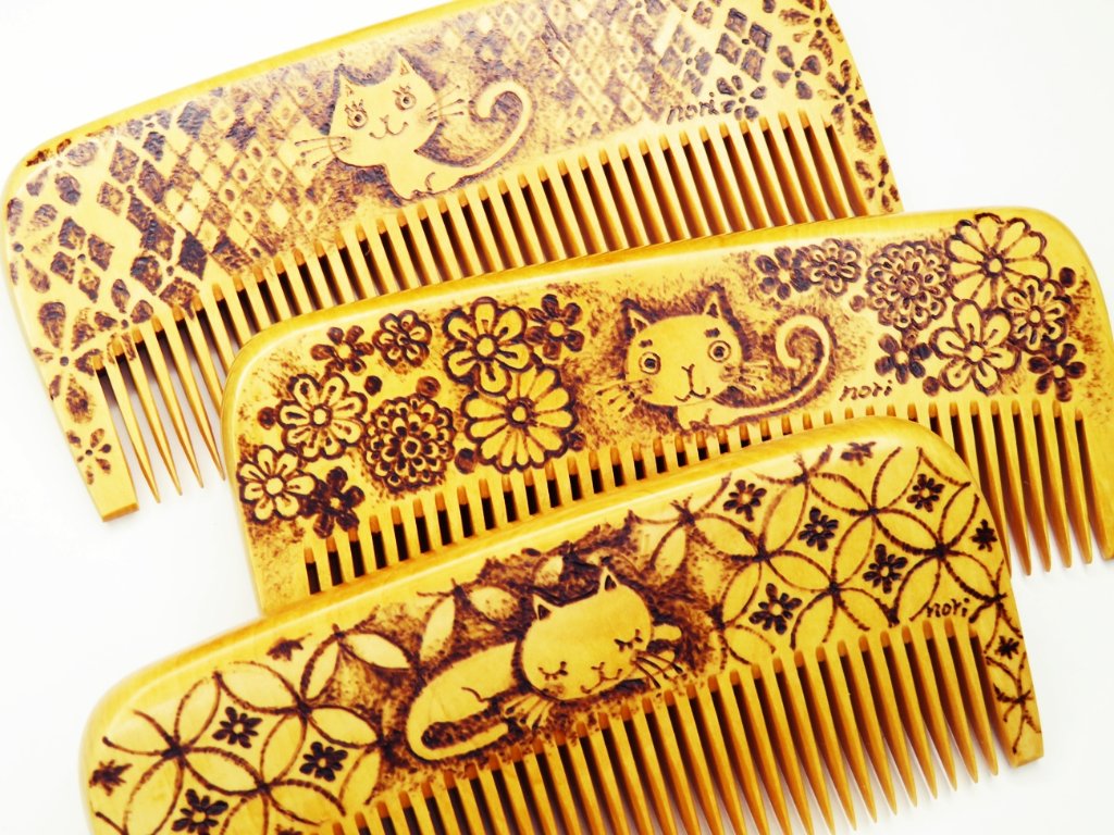【2021年猫の日企画】焦がし猫櫛～Nori-bou～の画像