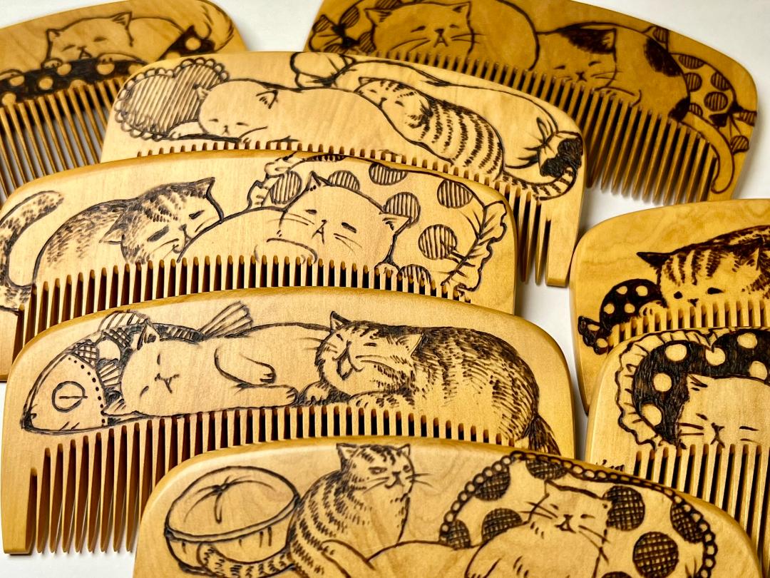 【2026年猫の日企画】焦がし猫櫛～上渕翔～の画像