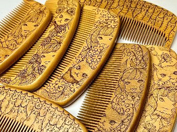 【2026年猫の日企画】焦がし猫櫛～kaeruru～の画像