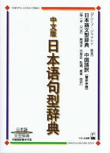 日本語文型辞典中国語訳簡体字版画像