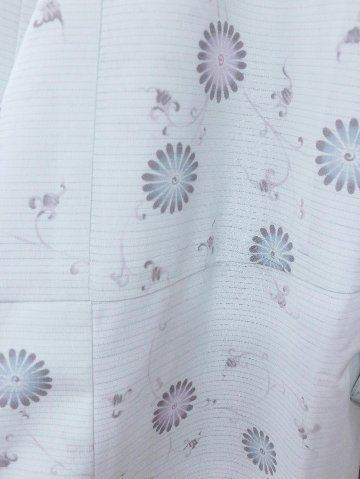 【日本製】（衿なし）高級夏着物 絽 [N049][STサイズ]着物単品画像