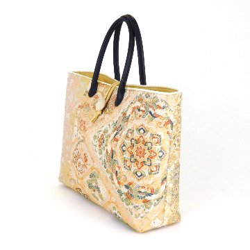 【日本製】最高級 JINバッグ　“正絹帯地” （大）［50］画像