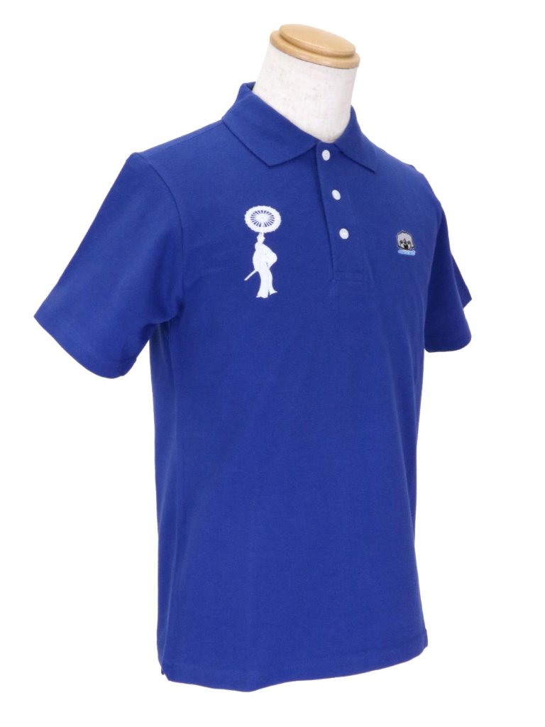 メンズポロシャツ【刺繍】 ダークブルーの画像