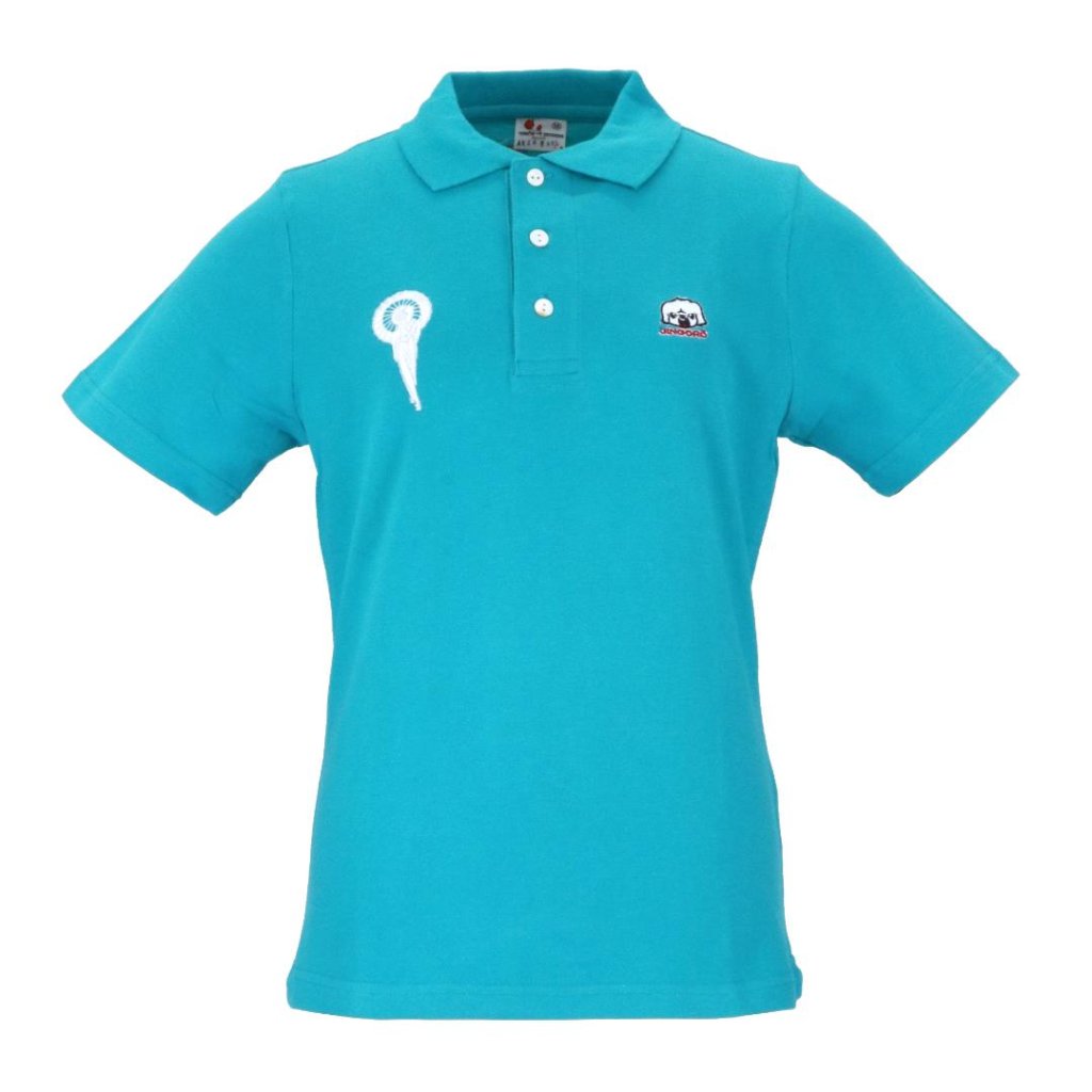 レディースポロシャツ【刺繍】 アクアの画像