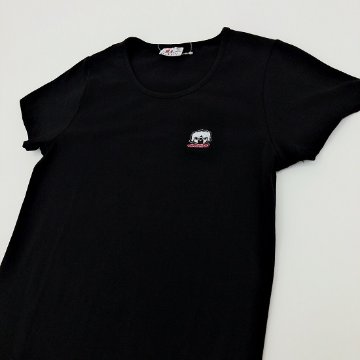 Tシャツ（半袖／黒）【伸縮性＆着心地抜群】画像