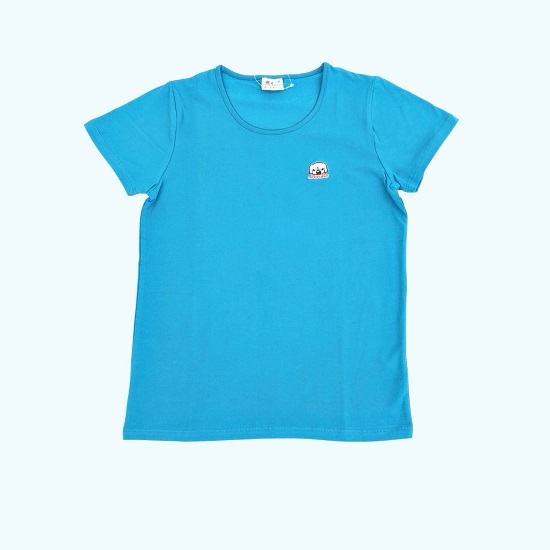 Tシャツ（半袖／ターコイズ）【伸縮性＆着心地抜群】の画像