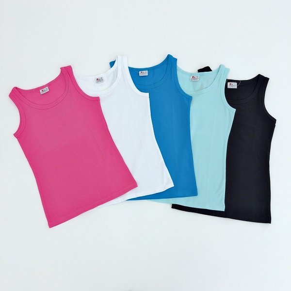 タンクトップ／選べる5色 フリーサイズ　【伸縮性＆着心地抜群】の画像