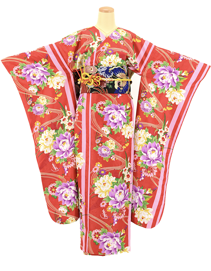 衿なし振袖｜仕立屋甚五郎