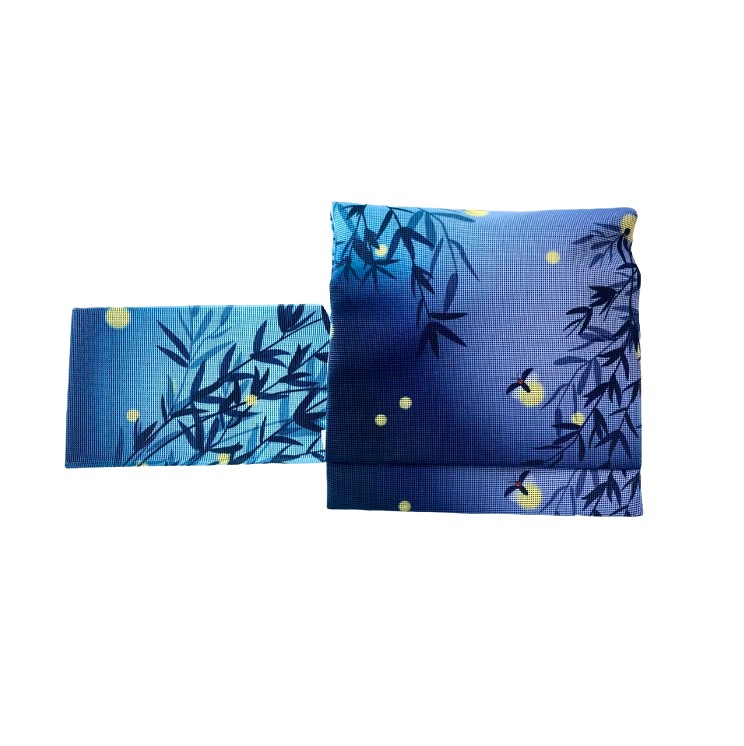 夏帯〜風ゆらり〜「夏の宵蛍」の画像