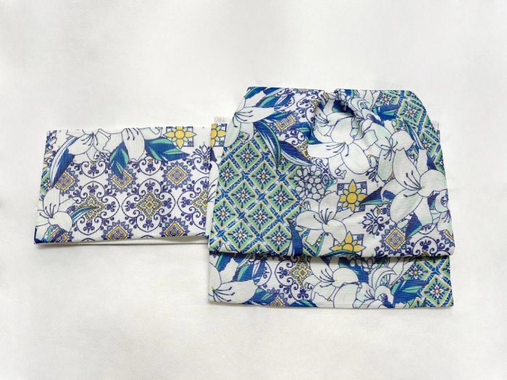 夏ふくら帯〜風ゆらり〜「ゆりわかば」の画像