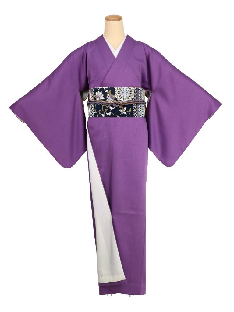 【日本製】最高級色無地着物 (衿付)  [54]の画像