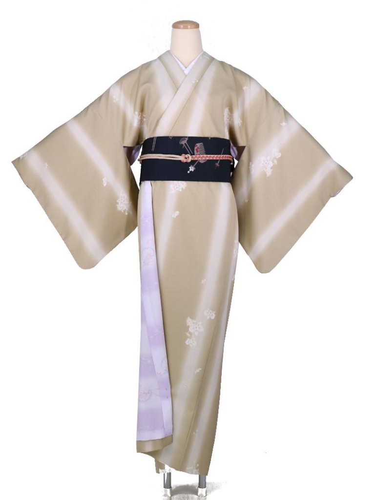 上質着物4点ｾｯﾄ (衿付) Lサイズ ※単品購入可 [75]の画像