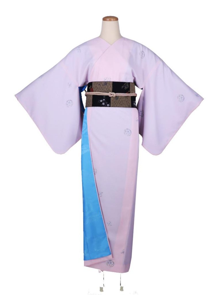 上質着物3点ｾｯﾄ (衿なし) Mサイズ ※単品購入可 [77]の画像